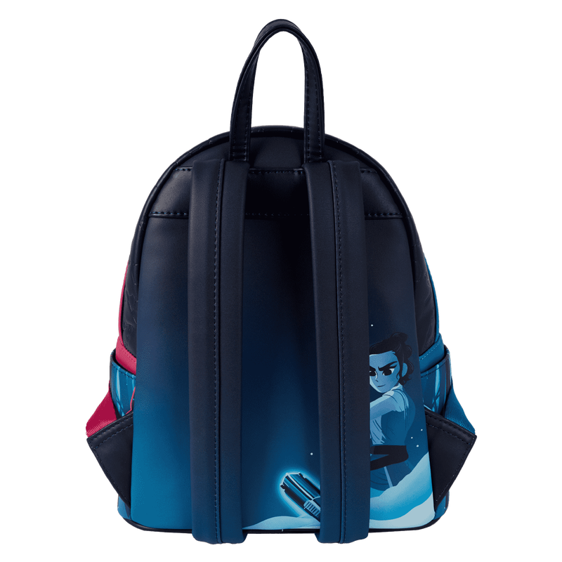 Star Wars: The Force Awakens Rey & Kylo Ren Light Up Mini Backpack